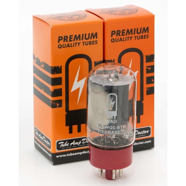 6L6WGC-STR REDBASE small bottle TAD PREMIUM Matched Duo